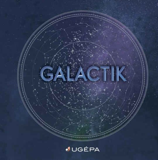 Космические обои “Galactik” от французского бренда Ugepa