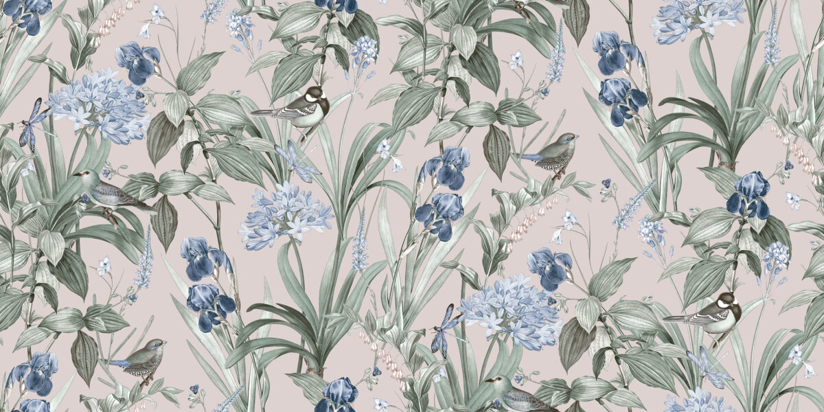 M64793D Обои Ugepa/Botanique, 10.05 х 1.06 , (Франция)