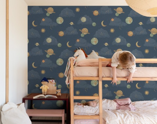 Нежный мир детских фантазий:  коллекция обоев  «Little Dreamers» (Бельгия)