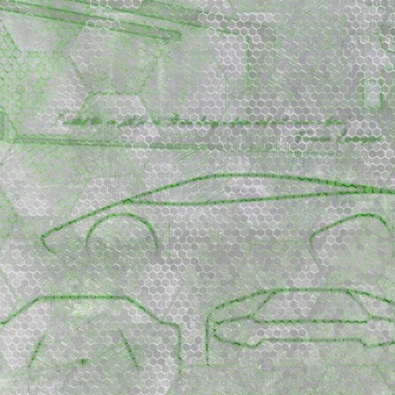90058 Панно Zambaiti Parati/Lamborghini II, 3,30×3,00 м, (Италия)