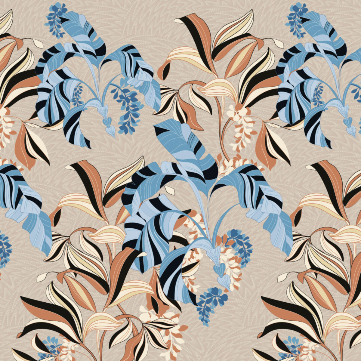 77556 Обои Zambaiti Parati/Savana, 5,10 x 3.00 , (Италия)